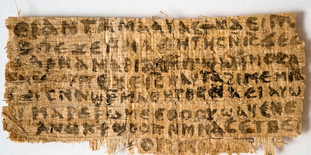 Sept. 5, 2012: Divinity professor Karen L. King says this fourth century fragment of papyrus is the only existing ancient text that quotes Jesus explicitly referring to having a wife.