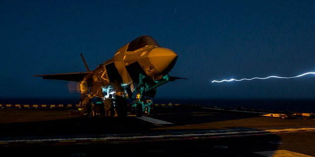The F-35 fighter jet conducted a combat airstrike for the first time last month.