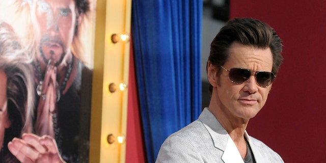 March 11, 2013: Actor Jim Carrey arrives at the world premiere of the feature film "The Incredible Burt Wonderstone" at the TCL Chinese Theatre in Los Angeles.