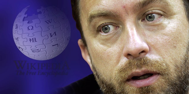 June 29, 2007: Jimmy Wales, founder of Wikipedia, answers a question during an interview in St. Petersburg, Fla.