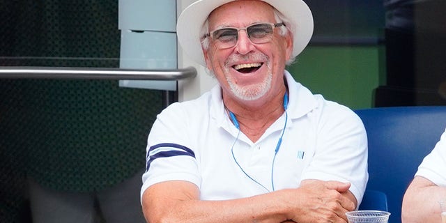 As Hurricane Florence moves toward the East Coast, Jimmy Buffett was all smiles in a social media photo Wednesday on a beach in South Carolina.
