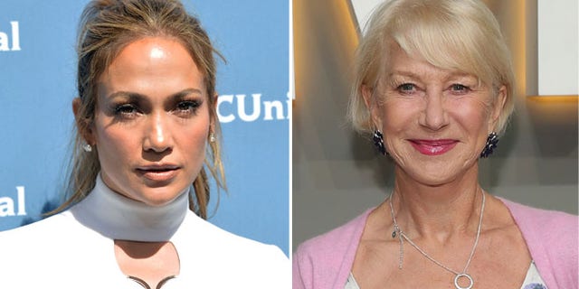 Jennifer Lopez (left) and Helen Mirren. (Photos: Getty Images)