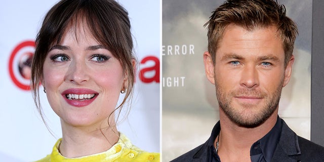 Dakota Johnson isn’t mincing words when it comes to Chris Hemsworth’s body.