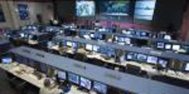 Flight Control Room 1 at Johnson Space Center in Houston, TX (AP file photo)