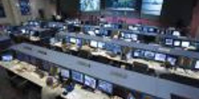 Flight Control Room 1 at Johnson Space Center in Houston, TX (AP file photo)