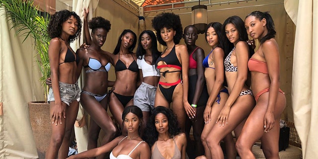 A black model has accused Miami Swim Week of discriminating against black models.