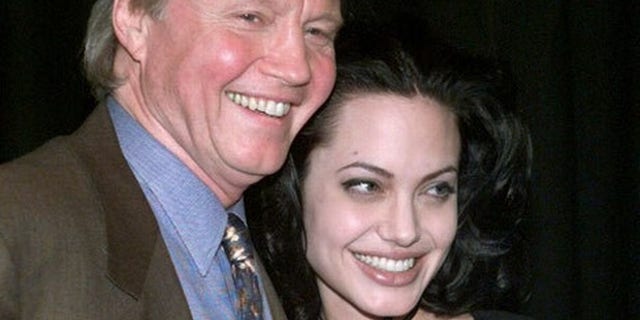Jon Voight and daughter Angelina Jolie in 2000.