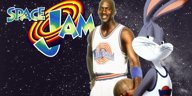Michael Jordan and Bugs Bunny appeared in the 1996 movie "Space Jam."
