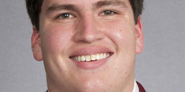 December 22, 2011: In this handout released by Texas A&M University, football player Joseph Villavisencio is shown in State College, Texas. Villavisencio, a senior offensive lineman, has been killed in a car accident, according to the university.