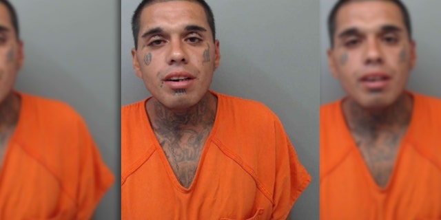 Juan Francisco Leyva was arrested and charged Sunday with aggravated robbery, police said.
