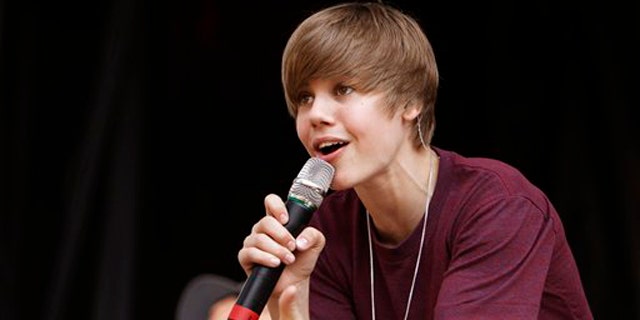 April 5: Pop star Justin Bieber performs at the annual White House Easter Egg Roll on the South Lawn of the White House in Washington, hosted by President Barack Obama