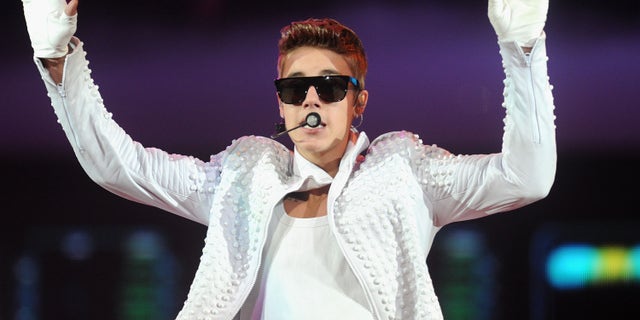 Justin Bieber performs at the Barclays Center on August 2, 2013 in the Brooklyn borough of New York, New York.
