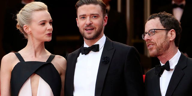 May 19, 2013: Actors Carey Mulligan, Justin Timberlake and director Ethan Coen arrive for the screening of Inside Llewyn Davis at the 66th international film festival.
