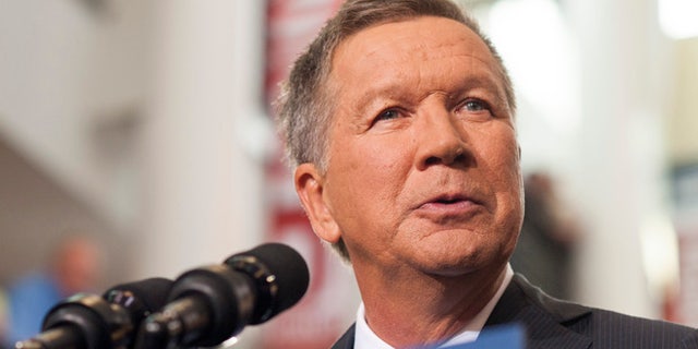 Ohio Gov. John Kasich, a Republican, will decide the fate of death row inmate Alva Campbell. Kasich is seen in Columbus, Ohio, July 21, 2015.