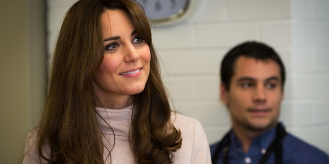 Kate, Duchess of Cambridge, visits Jimmy's, a night shelter in Cambridge.