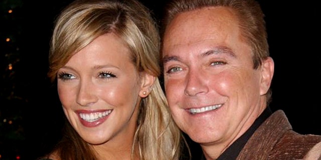 Katie Cassidy with her father David Cassidy.