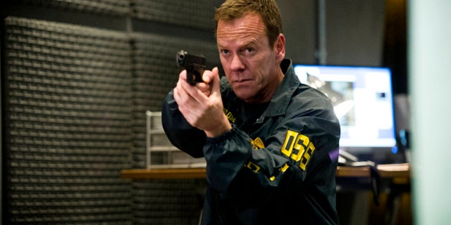 Keifer Sutherland as '24' hero Jack Bauer (FOX)