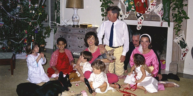 Kennedys and Radziwills Christmas.