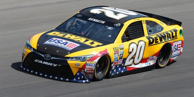 LAS VEGAS, NV - MARCH 04: Matt Kenseth, driver of the #20 DeWalt Toyota,during practice for the NASCAR Sprint Cup Series Kobalt 400 at Las Vegas Motor Speedway on March 4, 2016 in Las Vegas, Nevada. (Photo by Brian Lawdermilk/NASCAR via Getty Images)