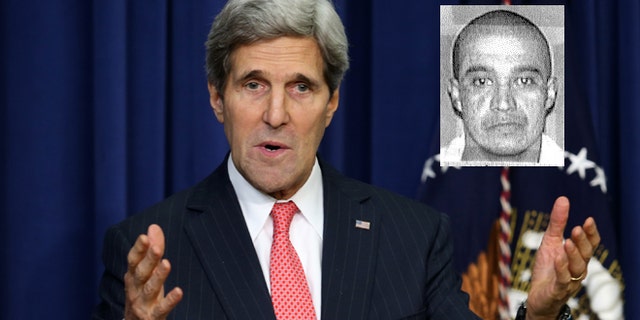 A photo composite of U.S. Secretary of State John Kerry and convicted killer Edgar Arias Tamayo. (Getty Images/Texas Department of Corrections)