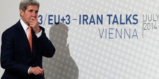 July 15, 2014: Secretary of State John Kerry in Vienna.