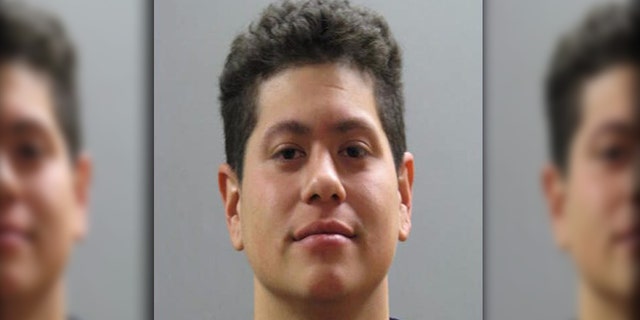 Kevin Caceres, 25, was arrested and charged for driving while intoxicated after police say he drove drunk early Sunday morning with his 9-month-old daughter in the car.