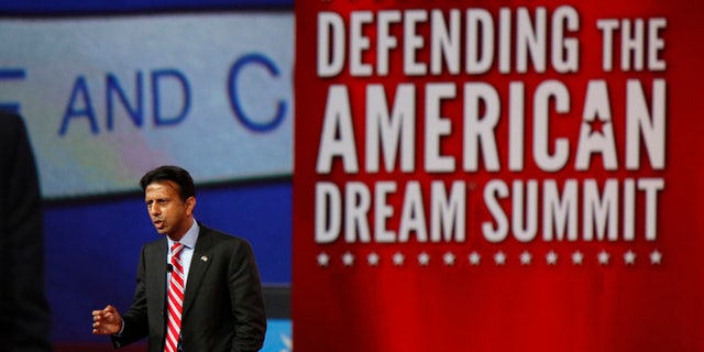 Aug. 21, 2015: GOP presidential candidate Bobby Jindal at Defending the American Dream summit by Americans for Prosperity, Columbus, Ohio.
