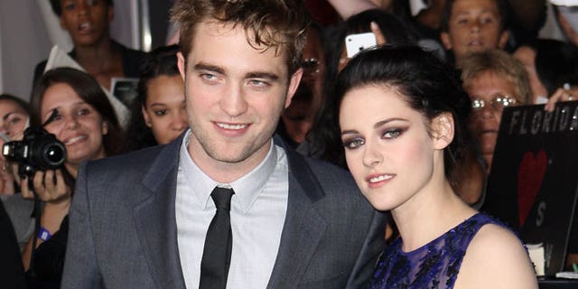 Robert Pattinson and Kristen Stewart