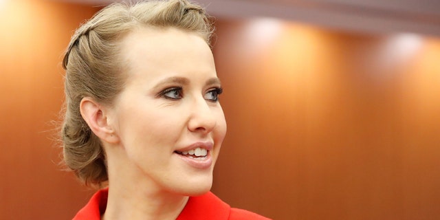 The 36-year-old TV personality with a huge social media following hopes to prove there are millions of Russians who agree with her ideas about opening up the system.