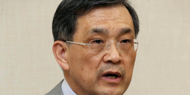 May 14, 2014: In this photo released by Samsung Electronics Co., Samsung Electronics Vice Chairman Kwon Oh-hyun speaks during a briefing in Seoul, South Korea. Samsung Electronics Co. apologized and promised compensation to chip factory workers who suffered cancers linked to chemical exposure, a rare win for families and activists seven years after the death of a 23-year-old employee from leukemia galvanized a movement to hold the company to account.