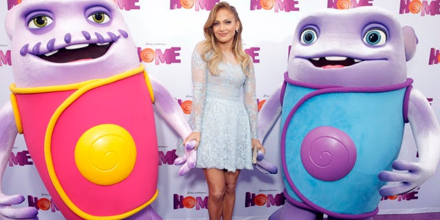 Jennifer Lopez's animated film 'Home' takes top box office slot over 'Get Hard' | Fox News Jennifer Lopez's animated film 'Home' takes top box office slot over 'Get Hard' | Fox News