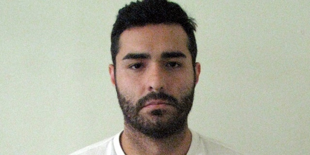 Former officer Henry Solis, after he was captured by Mexican security on May 26, 2015.