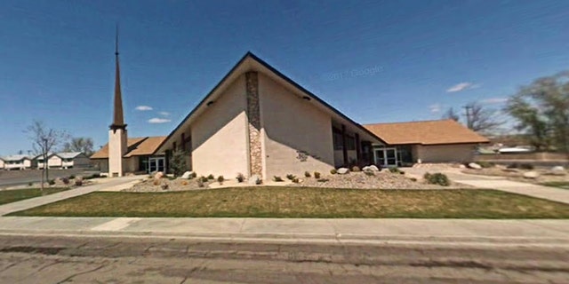 One person is dead and another wounded in a shooting at a Church of Jesus Christ of Latter-day Saints meetinghouse Sunday in Fallon, Nev. The suspect is in custody, authorities said. (Google Maps)