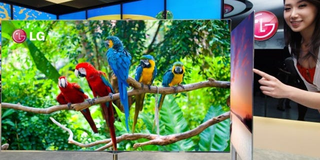 LG Electronics says it's planning to sell a 55-inch set based on organic light-emitting diodes, or OLEDs, and only 4 millimeters thick.