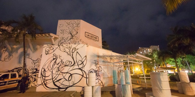 The restaurant "La Leche" (the milk) is seen on August 16, 2016 in Puerto Vallarta, in the western Mexican state of Jalisco, where a Jesus Alfredo Guzman Salazar, son of drug lord Joaquin "El Chapo" Guzman, was among a group kidnapped, authorities confirmed Tuesday. Seven gunmen in pickup trucks swooped on the upscale bar and restaurant around dawn and abducted several victims. Investigators said it was likely part of a settling of scores between rival drug cartels. / AFP / HECTOR GUERRERO (Photo credit should read HECTOR GUERRERO/AFP/Getty Images)