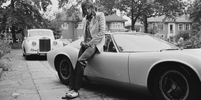 Stewart bought the car in 1971 at age 26.