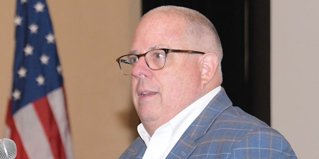 Gov. Larry Hogan's gubernatorial opponent has called on him to oppose Brett Kavanaugh.