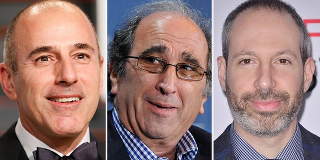 Matt Lauer, Andy Lack and Noah Oppenheim.