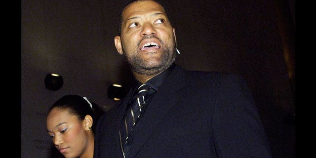 Laurence and Montana Fishburne, seen here in 2006 at a charity event.