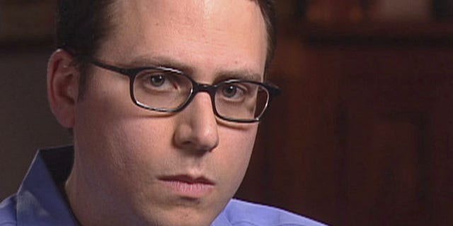 FILE - This May 7, 2003 file video frame grab released by CBS' "60 Minutes" shows Stephen Glass, former writer for The New Republic in New York. (AP Photo)