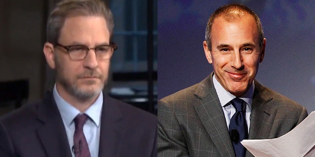 Attorney Ari Wilkenfeld (left) said during an interview on “Today” that his client is "living in constant fear" after accusing Matt Lauer (right) of “inappropriate sexual behavior."