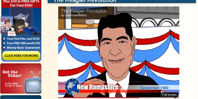 A new educational video series from Learn Our History, a company co-founded by former Arkansas Gov. Mike Huckabee, aims to get children interested in history.