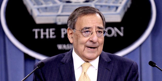 In this January 5, 2012 file photo, Defense Secretary Leon Panetta speaks at the Pentagon.