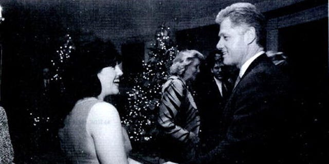 Bill Clinton and Monica Lewinsky.