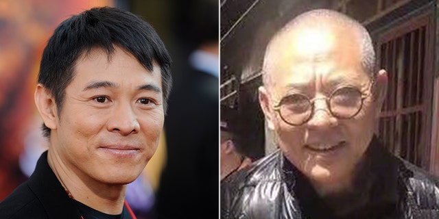 Jet Li pictured in 2008 (left) shocked fans recently when he was photographed looking frail after years of battling a slew of health problems. (Reuters/Weibo)