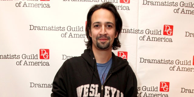 NEW YORK, NY - APRIL 21:  Lin-Manuel Miranda attends the first Anti-Piracy Awareness Event at The Dramatists Guild of America on April 21, 2014 in New York City.  (Photo by Donald Bowers/Getty Images for The Dramatists Guild)