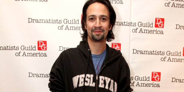 NEW YORK, NY - APRIL 21: Lin-Manuel Miranda attends the first Anti-Piracy Awareness Event at The Dramatists Guild of America on April 21, 2014 in New York City. (Photo by Donald Bowers/Getty Images for The Dramatists Guild)