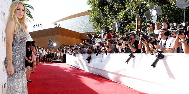 June 6: Lindsay Lohan arrives at the MTV Movie Awards in Universal City, Calif. (AP)