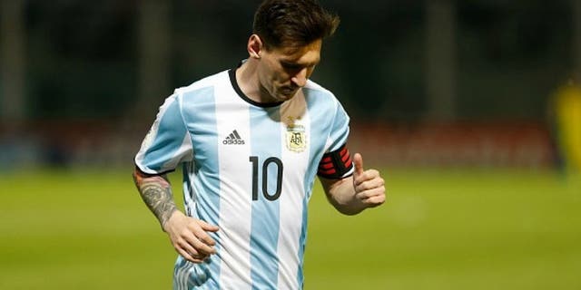 CORDOBA, ARGENTINA - MARCH 29: Lionel Messi of Argentina in action during a match between Argentina and Bolivia as part of FIFA 2018 World Cup Qualifiers at Mario Alberto Kempes Stadium on March 29, 2016 in Cordoba, Argentina. (Photo by Gabriel Rossi/LatinContent/Getty Images)