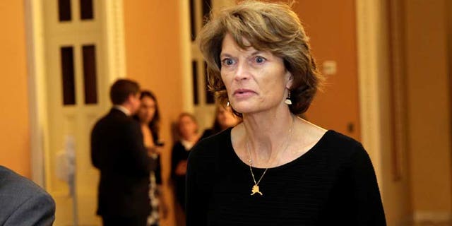 Senator Lisa Murkowski (R-AK) arrives for a Senate health care vote on Capitol Hill in Washington, U.S., July 27, 2017. REUTERS/Yuri Gripas - RC1350CE4CA0